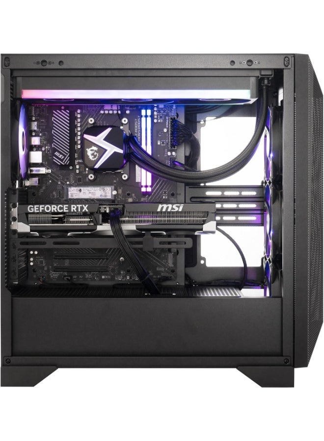 MSI Aegis ZS2 Gaming Tower PC AMD Ryzen 7 9800X3D Processor/64GB RAM/2TB SSD/GeForce RTX 5080 Graphics/Windows 11 Pro Black  - Image 2
