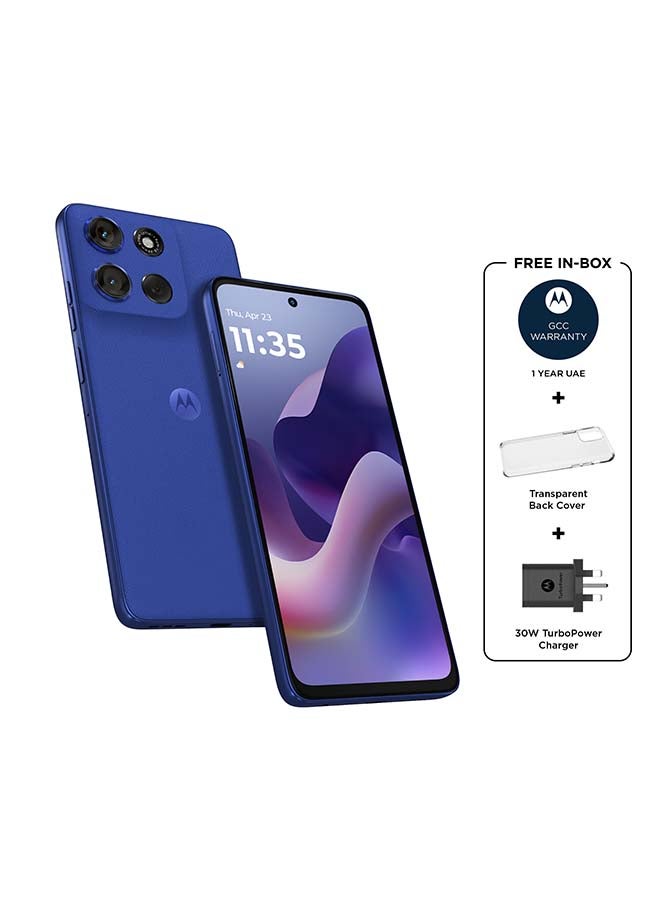 Motorola G56 Dual SIM 5G PANTONE Dazzling Blue 12GB RAM 256GB - Middle East Version  - Image 2