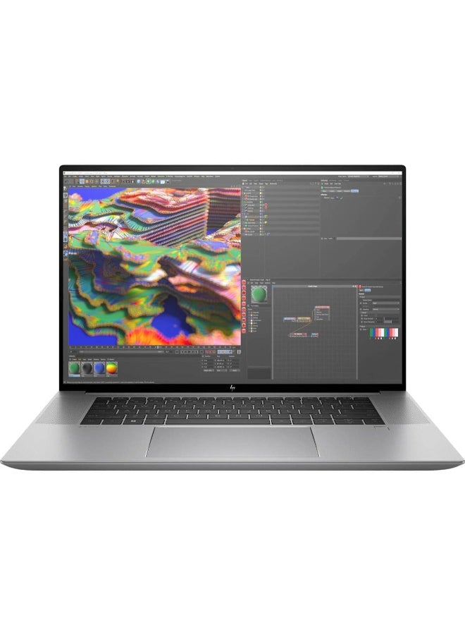 HP Zbook Studio 16 G9 Business Laptop With 16-Inch WUXGA Display, Core i7-12800H Processor/64GB RAM/4TB SSD/NVIDIA RTX Professional Workstation Graphics/Windows 11 Pro English Silver  - Image 1