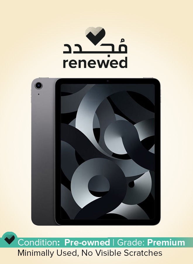 أبل Renewed - iPad Air 2022 (5th Generation) 10.9-inch 256GB Wi-Fi  - Image 1