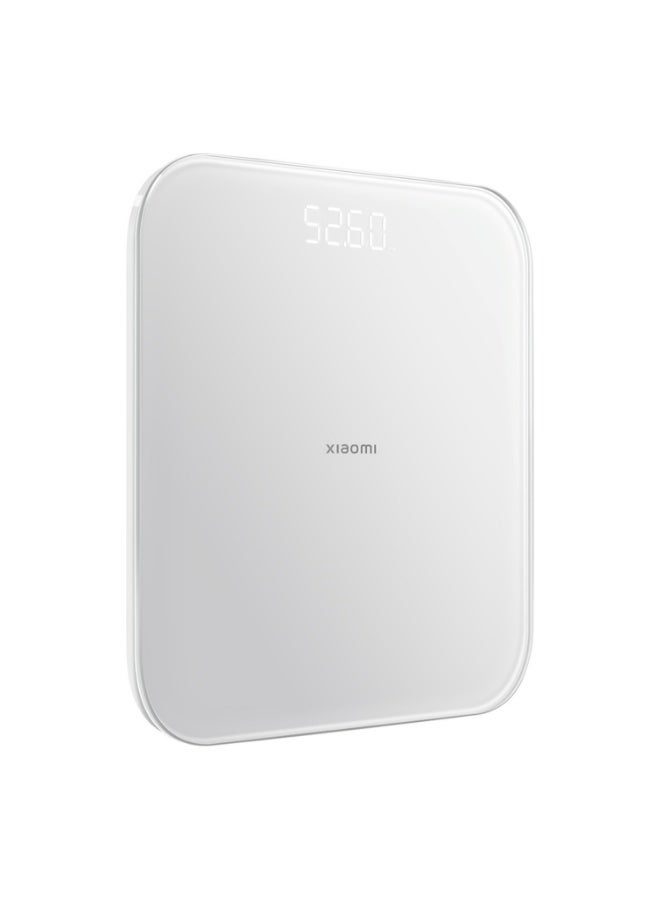 شاومي ميزان ذكي S200، ميزان حمام رقمي مع بلوتوث، سعة 150 كجم، أبيض - Image 2