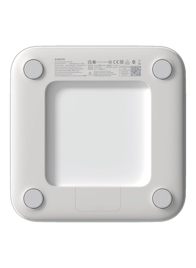 شاومي ميزان ذكي S200، ميزان حمام رقمي مع بلوتوث، سعة 150 كجم، أبيض - Image 5