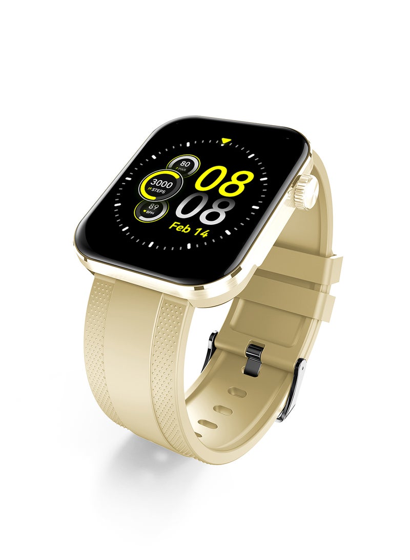 إيتيل ساعة O25 الذكية - شاشة AMOLED بحجم 1.95 بوصة، مقاومة للماء IP68 - Image 1