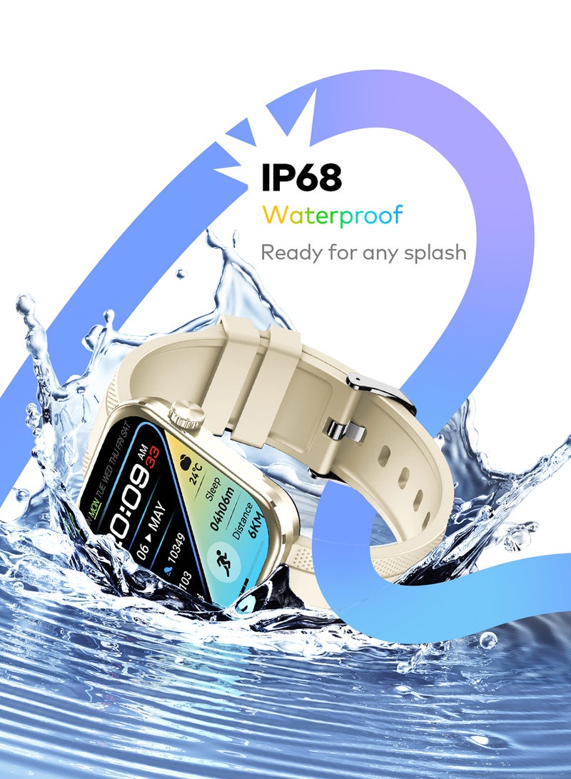 إيتيل ساعة O25 الذكية - شاشة AMOLED بحجم 1.95 بوصة، مقاومة للماء IP68 - Image 5