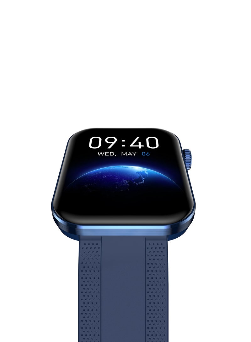 إيتيل 270 mAh O25 Smartwatch - 1.95'' Amoled Screen, IP68 Waterproof Dark Chorme  - Image 2