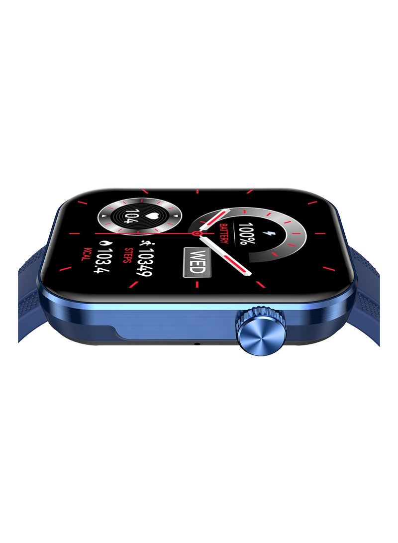 إيتيل 270 mAh O25 Smartwatch - 1.95'' Amoled Screen, IP68 Waterproof Dark Chorme  - Image 5