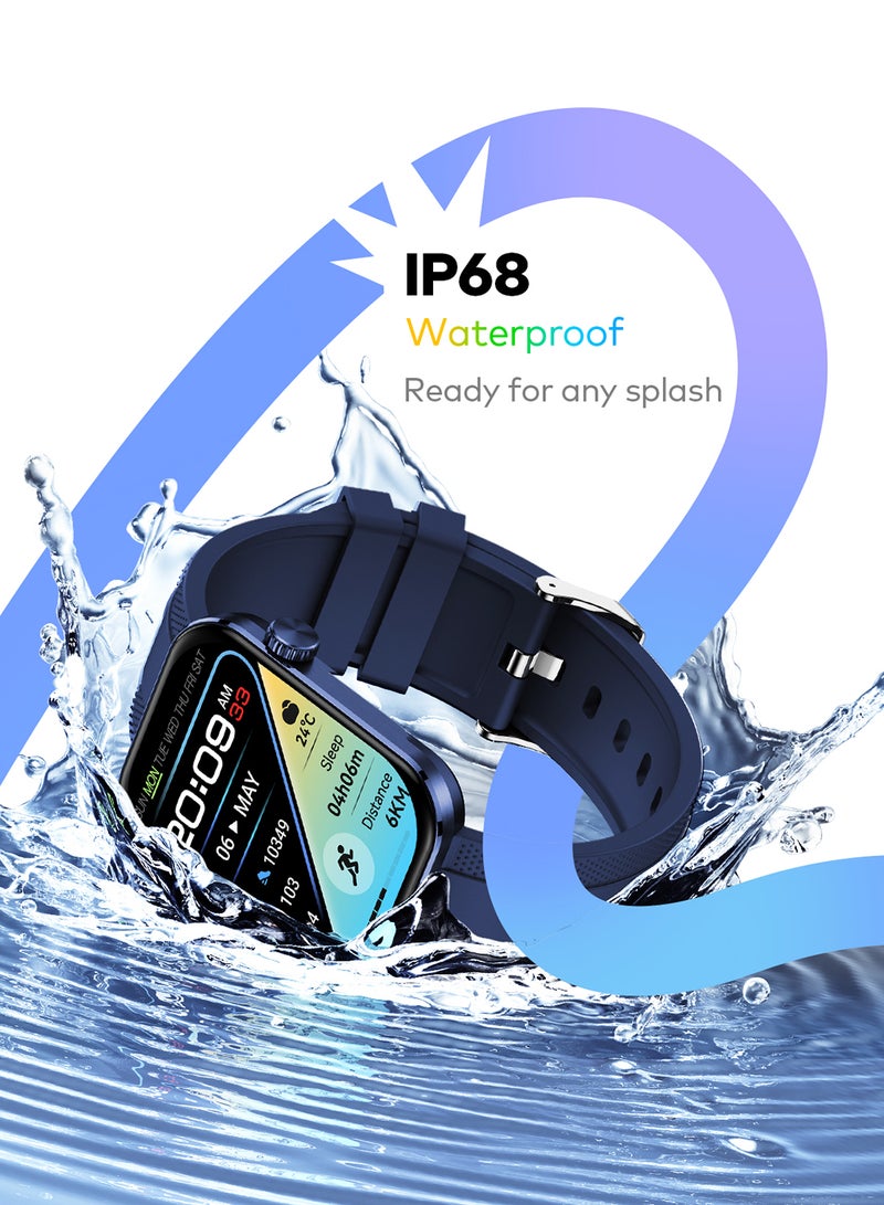 إيتيل ساعة ذكية O25 - شاشة AMOLED بحجم 1.95 بوصة، مقاومة للماء IP68 - Image 5