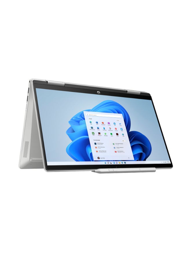 HP Pavilion x360 Personal Laptop With 14-Inch Full HD Display, Intel Core i7-1355U Processor/16GB RAM/512GB SSD/Intel Iris XE Graphics/Windows 11 Home English Natural Silver - Image 5