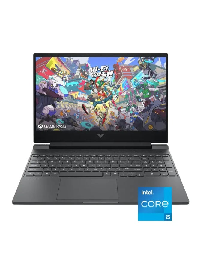 HP Victus 15 Gaming Laptop With 15.6-Inch Full HD Display, Intel Core i5-13420H Processor/16GB RAM/512GB SSD/6GB Nvidia Geforce RTX 3050 Graphics/Windows 11 English Black  - Image 1