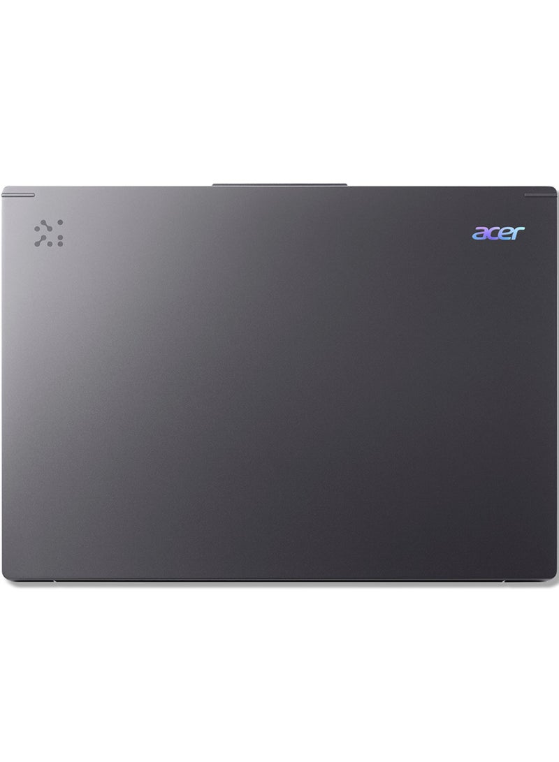Acer Aspire A14 AI Laptop With 14-Inch Display, Core Ultra 9-288V Processor/32GB RAM/1TB SSD/Intel Arc Graphics/Windows 11 English/Arabic Steel Gray  - Image 2