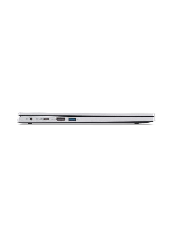 Acer Aspire 3 Personal Laptop With 15.6-Inch Full HD Display, AMD Ryzen 5 7520U Processor/8GB RAM/512GB SSD/AMD Radeon Graphics/Windows 11 Home English Pure Silver  - Image 4