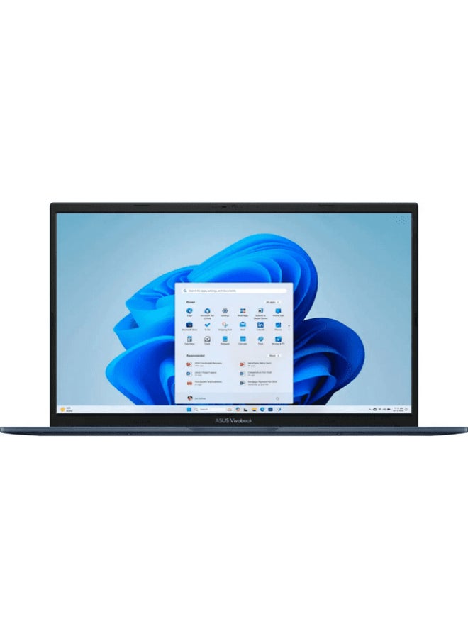 Vivobook 14 Personal Laptop With 17.3-Inch Full HD Display, Intel Core i3-1215U Processor/8GB RAM/512GB SSD/Intel UHD Graphics/Windows 11 Home English Quiet Blue