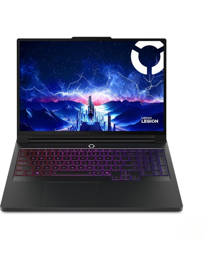 Lenovo (Upgraded Version) Legion Pro 7 Laptop With 16-Inch WQXGA Display, Core Ultra 9 Processor/64GB RAM/2TB SSD/GeForce RTX 5080 Graphics/Windows 11 Pro English/Arabic Eclipse Black English/Arabic Eclipse Black - Image 1