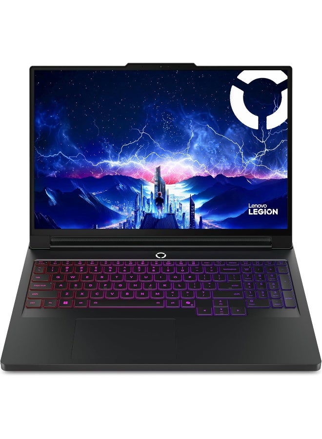 لينوفو (Upgraded Version) Legion Pro 7i Laptop With 16-Inch WQXGA Display, Core Ultra 9 Processor/64GB RAM/1TB SSD/GeForce RTX 5080 Graphics/Windows 11 Home English Eclipse Black English Eclipse Black - Image 1