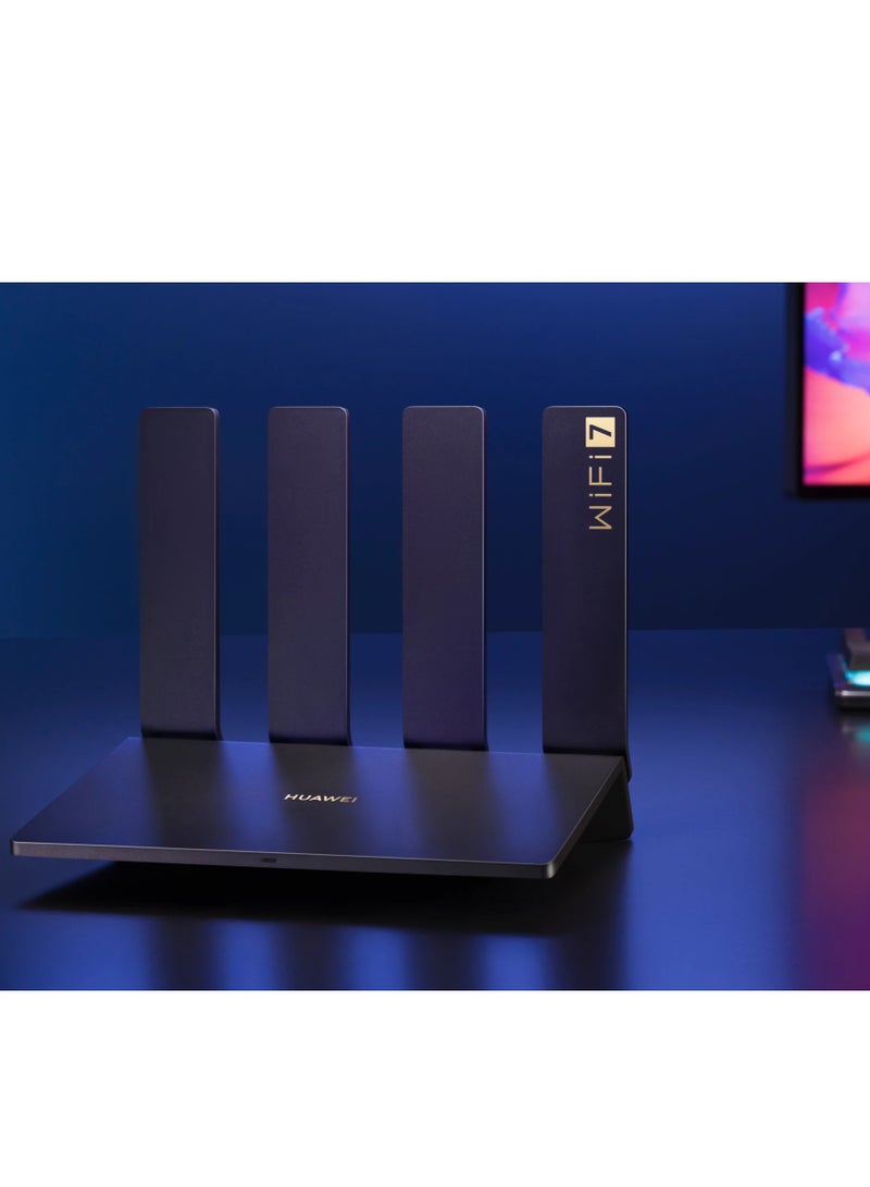 HUAWEI WiFi BE3 Pro 3.6 Gbps Dual-Band Wi-Fi 7¹ I Smart Antenna I Dual 2.5GE Ports | Black - Image 1
