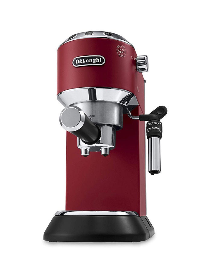 De'Longhi Dedica Style Pump Espresso Coffee Maker 1 L 1300 W EC685.R Red - Image 1