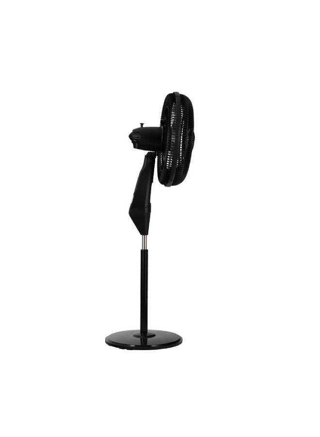 تيفال Stand Fan With Remote Control, 16 Inch, (Open box) 1 mW VG4130EE Black - Image 3