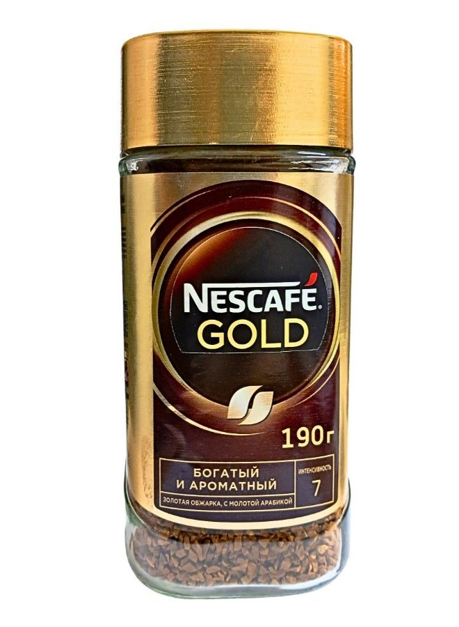 Nescafe Nescafe Gold Imported Instant Coffee 190grams Single 