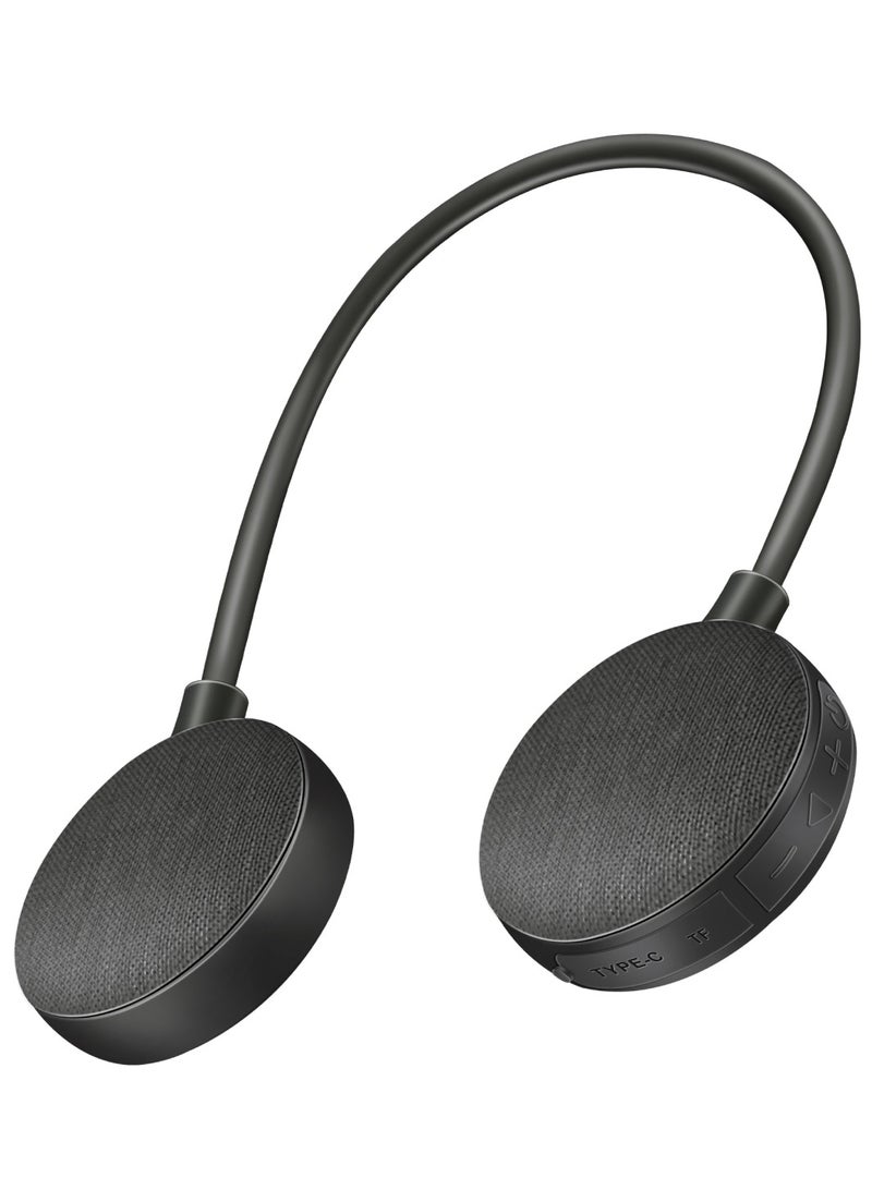 Promate Lightweight Neckband Speaker with Skin-Friendly Silicone and USB-C Charging, IPX4 Water Resistance, 600mAh Battery Capacity, Hands-Free Button Control, High-Quality Calling, and Universal Compatibility – Hook-2 Hook-2 - Image 1