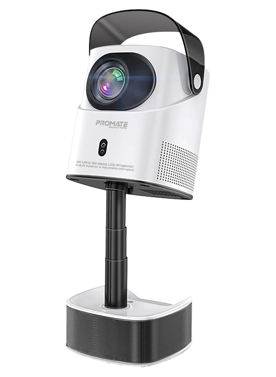 PROMATE Promate 4K Ultra HD Projector With LCD Technology 250 ANSI PROMATE Promate 4K Ultra HD Projector With LCD Technology 250 ANSI
