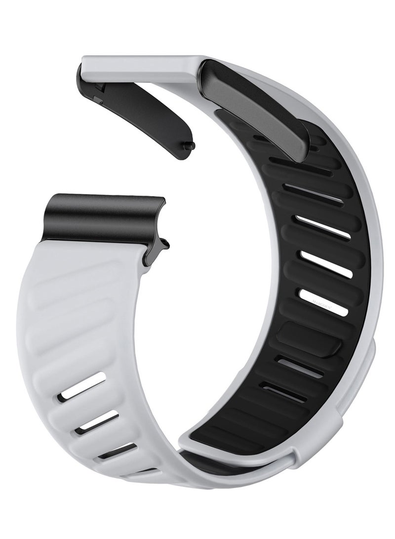 MARGOUN Sports Strap Compatible with Whoop 4.0 Soft and Breathable Silicone Strap Adjustable Replacement Wristbands for Whoop 4.0 Band - Light Grey Light Grey  - Image 1