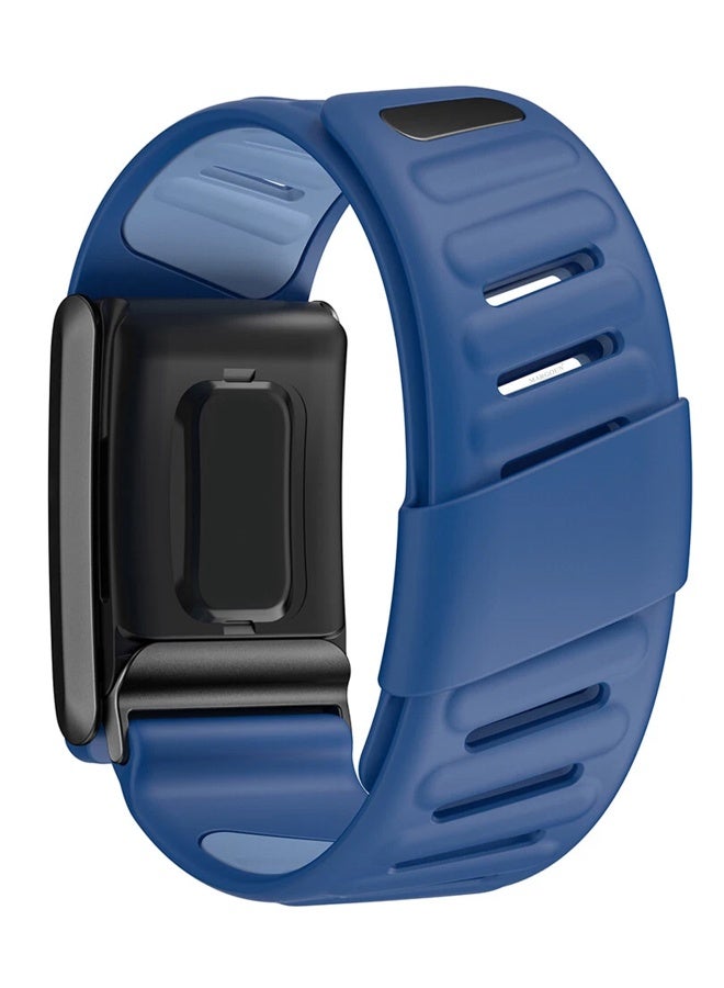 MARGOUN Sports Strap Compatible with Whoop 4.0 Soft and Breathable Silicone Strap Adjustable Replacement Wristbands for Whoop 4.0 Band -Blue blue - Image 3