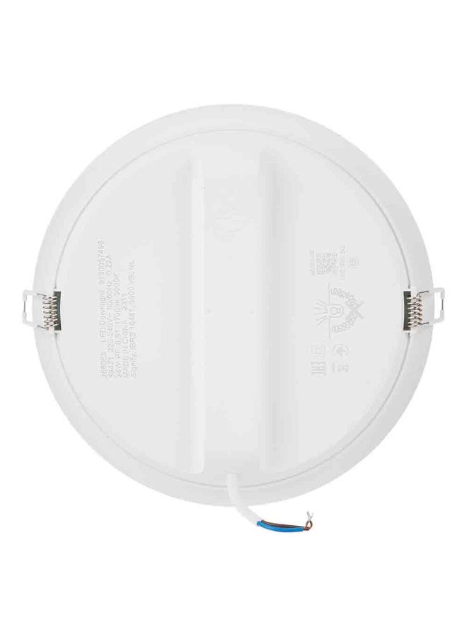 فيليبس Meson LED Recessed Downlight 24W 3000K 200mm - White 9 x 3.5 x 7cm  - Image 2