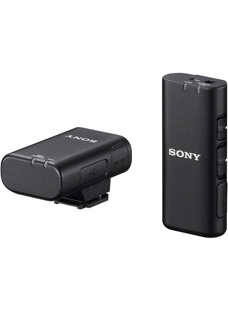 Sony ECM-W2BT Wireless Bluetooth Microphone System – Clip-On Mic with Receiver, 3.5mm Jack, Long Range - Image 1