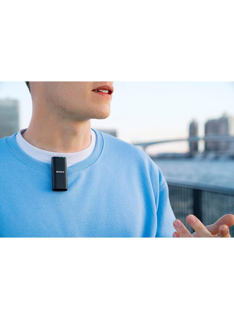 Sony ECM-W2BT Wireless Bluetooth Microphone System – Clip-On Mic with Receiver, 3.5mm Jack, Long Range - Image 2