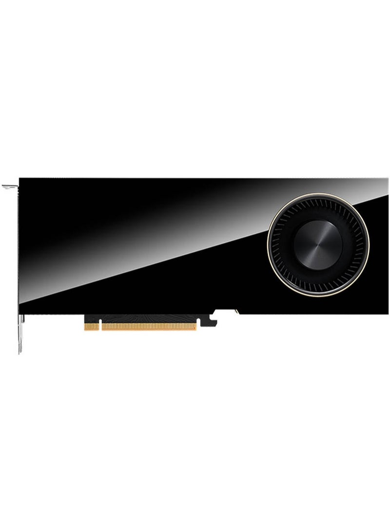 PNY Nvidia RTX 6000 Ada Generation Graphic Cards, 48GB GDDR6 ECC 384-Bit Memory, 18176 CUDA Cores, Active Fansink, Dual-Slot Form Factor, PCIe CEMS 16-Pin, Black | XVCNRTX6000ADA-SB  - Image 1