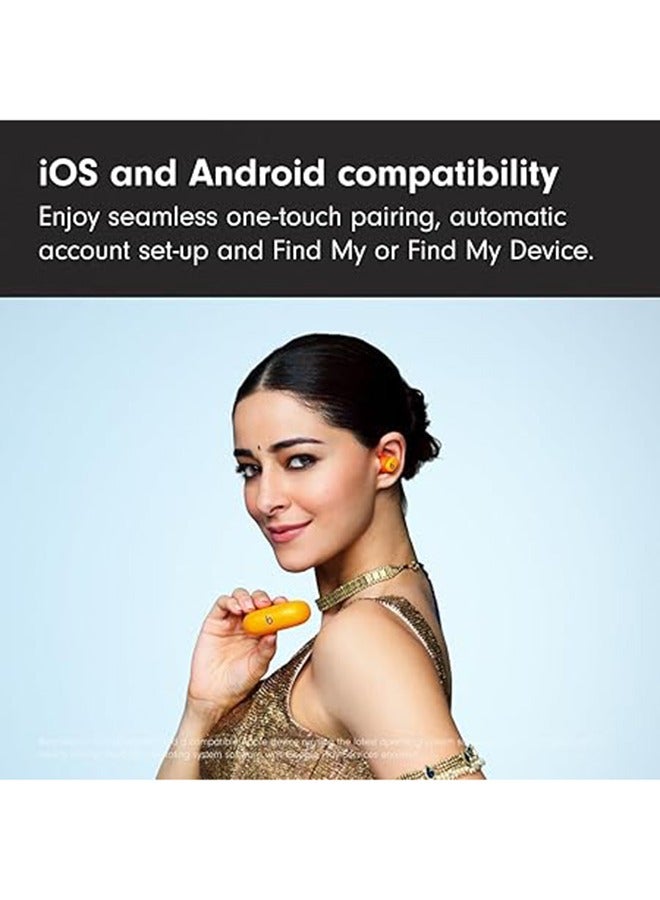 beats Solo Buds – True Wireless Earbuds | 18 Hours of Battery Life | Class 1 Bluetooth Headphones | Apple & Android Compatibility | Built-in Microphone Burnt Orange  - Image 5