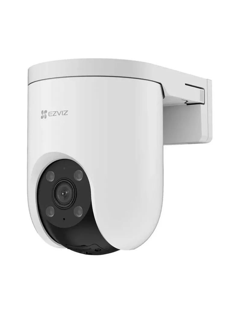 H8c Pro 4K Outdoor Pan & Tilt Wi-Fi Security Camera | 8MP Ultra HD 4K Video, 360° Rotation, AI Human & Vehicle Detection, Auto-Zoom Tracking, Color Night Vision, Two-Way Audio, Active Defense with Siren & Strobe Light, Weatherproof IP65, MicroSD up to 512GB, Alexa & Google Assistant Compatible