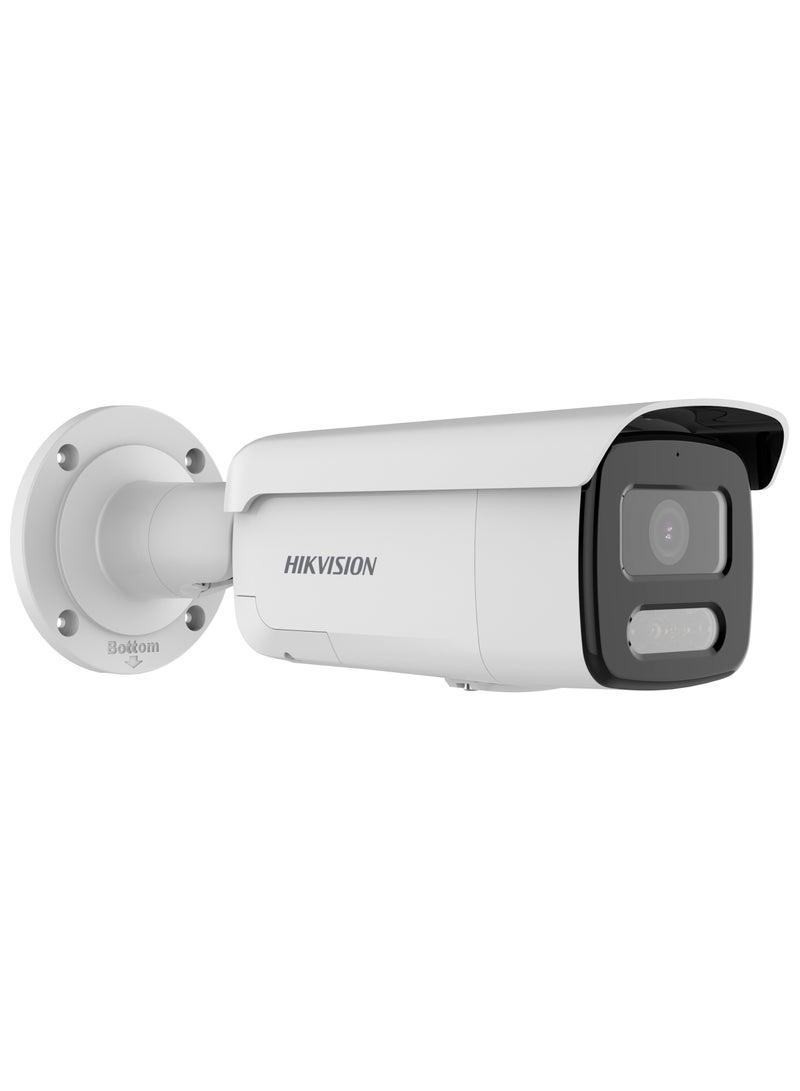 HIKVISION DS-2CD2T87G2H-LISU/SL 8MP 4K Ultra HD ColorVu Bullet IP Camera, 2.8mm Fixed Lens, Smart Hybrid Light (IR & White), Built-in Mic & Speaker, Active Strobe Light & Audio Alarm, Human/Vehicle Detection, WDR 130dB, H.265+, IP67, Onboard Storage up to 512GB, Metal Housing – Night Vision up to 60m | DS-2CD2T87G2H-LISU/SL  - Image 3
