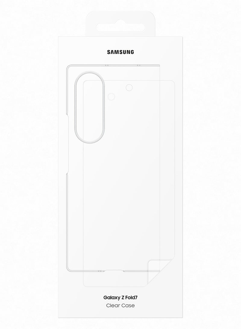 Samsung Galaxy Z Fold7 Clear Case - Transparent  - Image 1