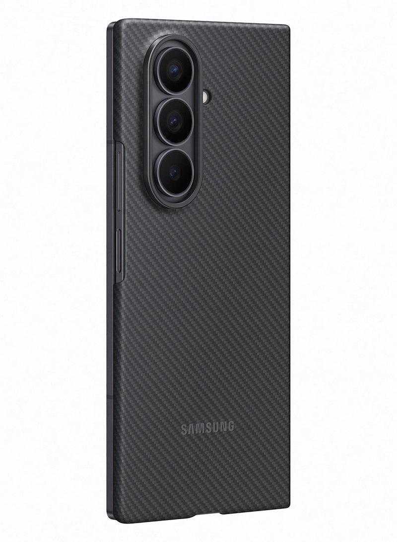 Samsung Galaxy Z Fold7 Carbon Shield Case - Black  - Image 4