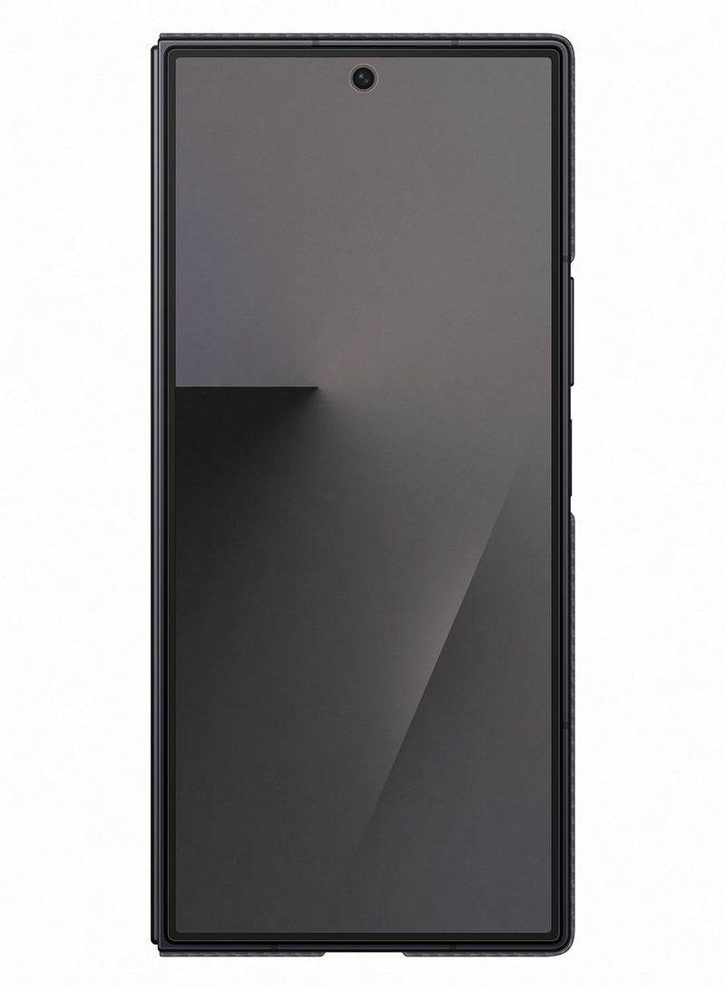 Samsung Galaxy Z Fold7 Carbon Shield Case - Black  - Image 2