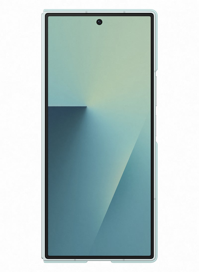 Samsung Galaxy Z Fold7 Silicone Case - Light Cyan - Image 1