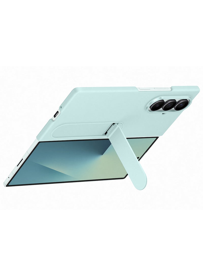 Samsung Galaxy Z Fold7 Silicone Case - Light Cyan - Image 5