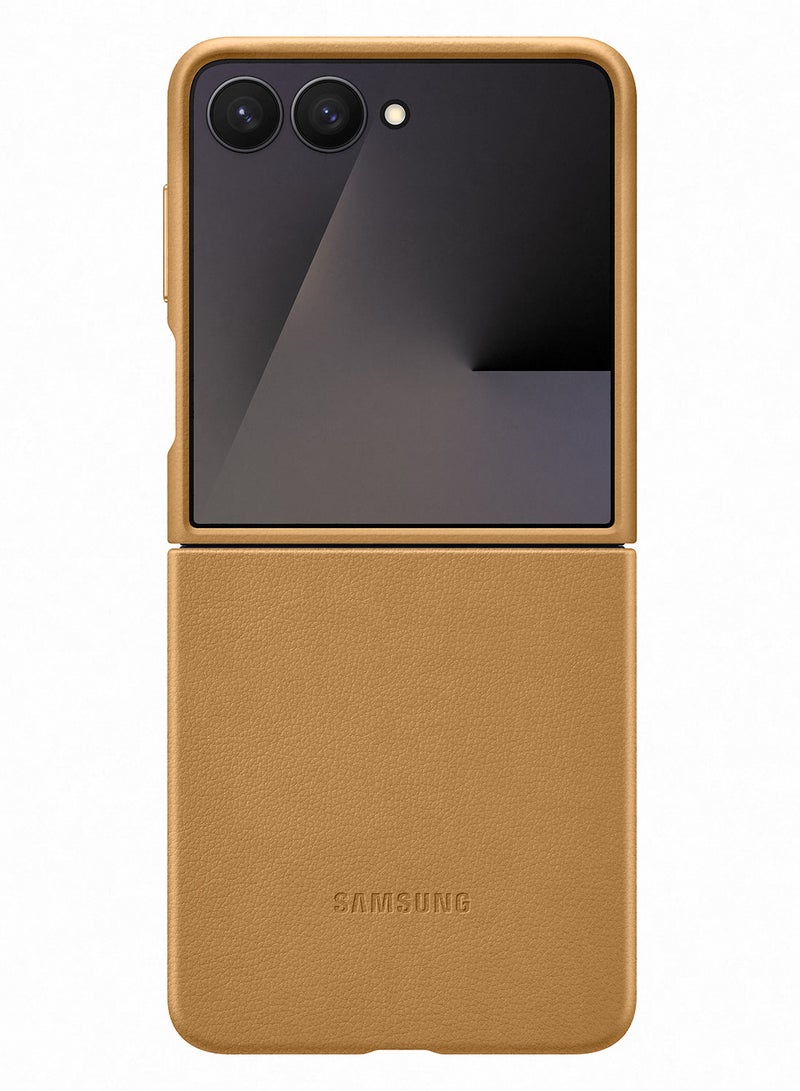 Samsung Galaxy Z Flip7 Kindsuit Case - Camel  - Image 3