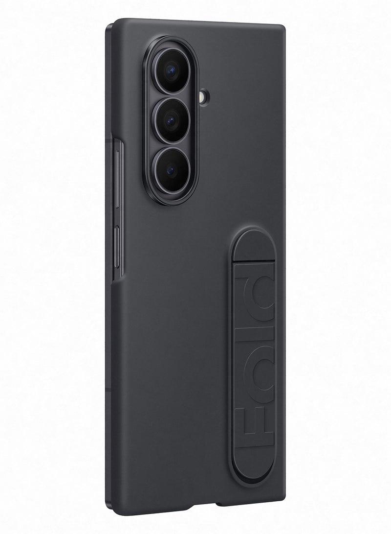 Samsung Galaxy Z Fold7 Silicone Grip Case - black  - Image 3