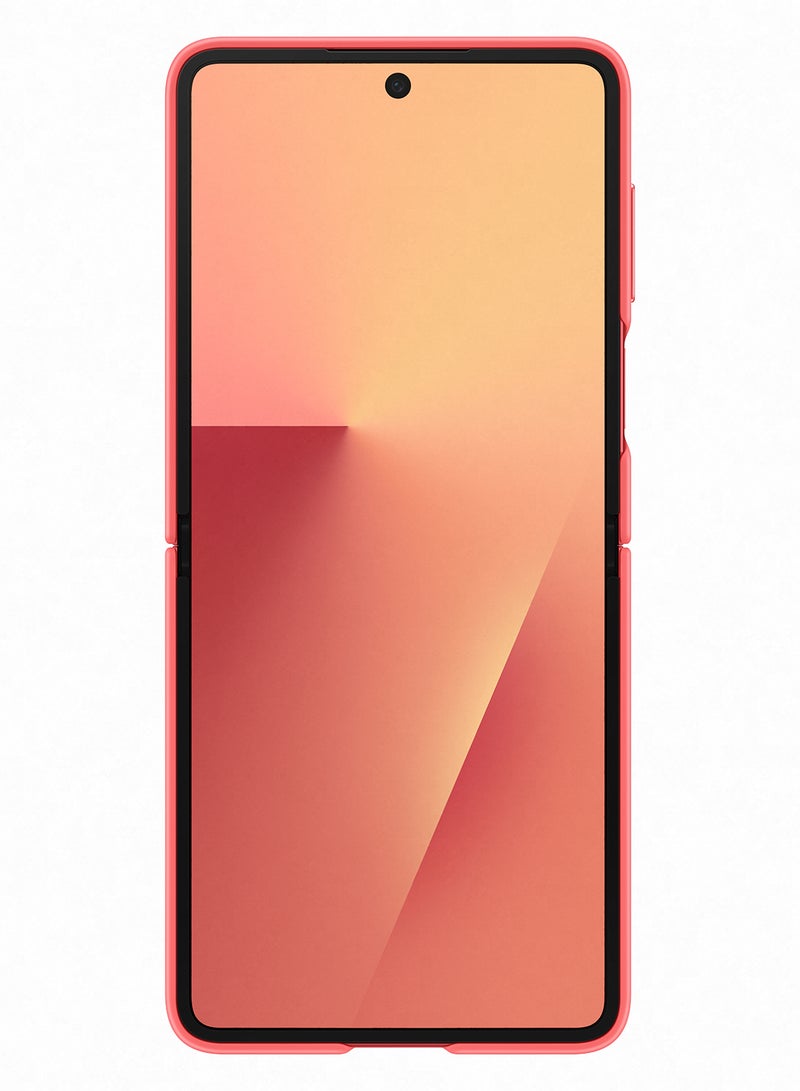 Samsung Galaxy Z Flip7 Silicone Ring Case - Red - Image 1