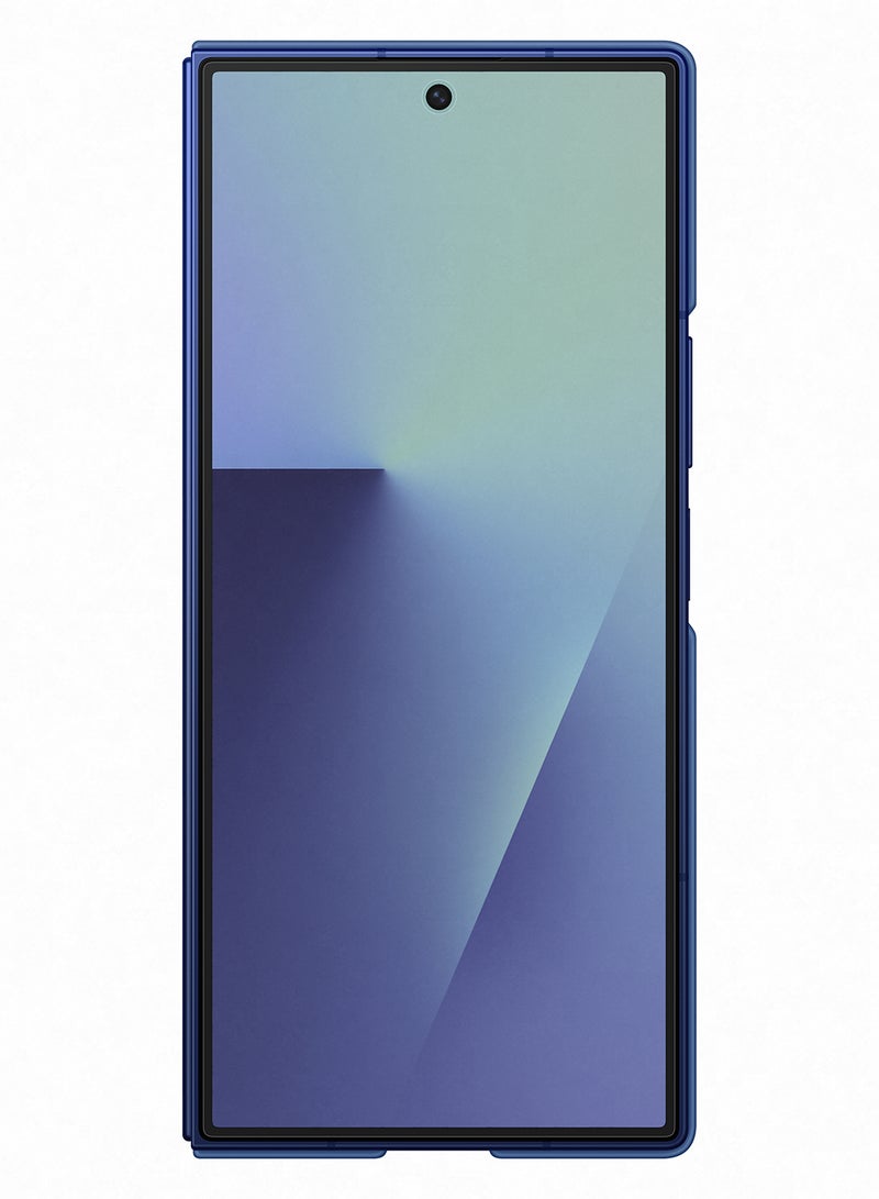 Samsung Galaxy Z Fold7 Silicone Grip Case - Blue - Image 1