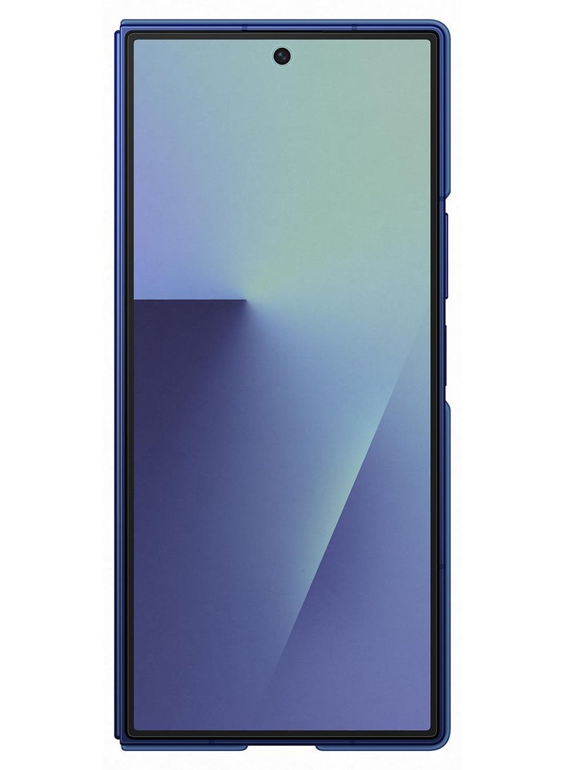 Samsung Galaxy Z Fold7 Silicone Grip Case - Blue - Image 1