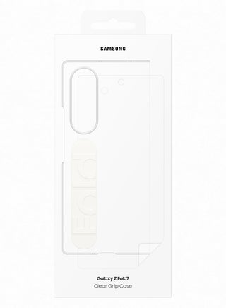 Galaxy Z Fold7 Silicone Grip Case - Transparent