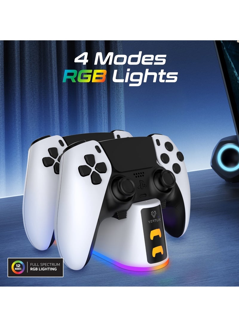 فيرتوكس قاعدة شحن 2 في 1 لجهاز التحكم PS5 DualSense - Image 5