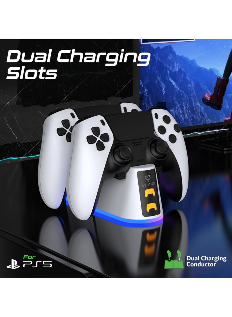 فيرتوكس قاعدة شحن 2 في 1 لجهاز التحكم PS5 DualSense - Image 2