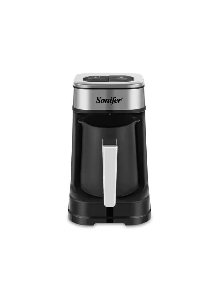 سونفير Coffee Maker/2 Modes Fast+Slow/Unti Dry-Burning 25 ml 700 W SF-3588 BLACK - Image 1