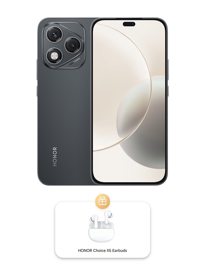 Honor 400 Lite Dual SIM 5G Velvet Black 8GB RAM 256GB With Free Gifts - Middle East Version  - Image 1