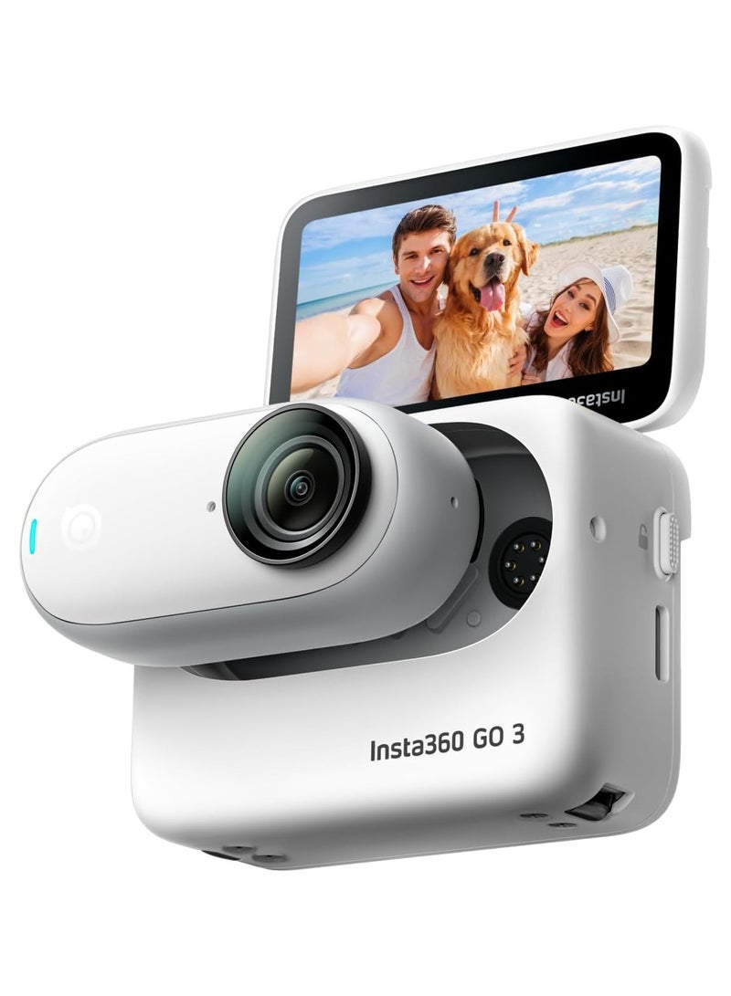 Insta360 GO 3 Action Camera 128GB White  - Image 1