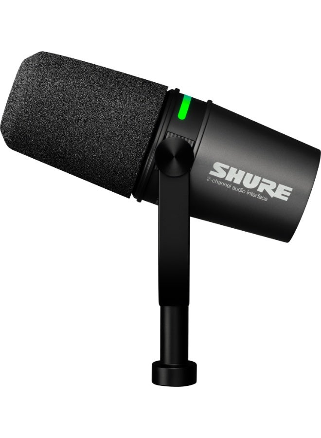 Shure MV7i Smart Microphone & Interface MV7i Black  - Image 5